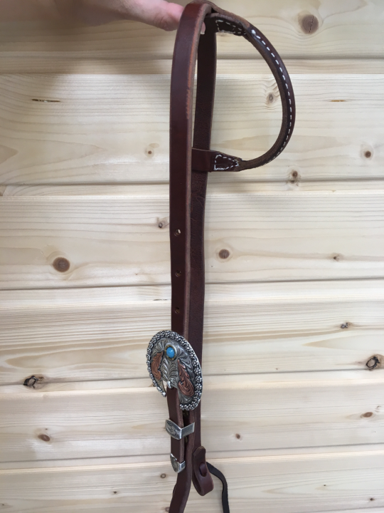 Chestnur Harness One Ear Headstall 1467b