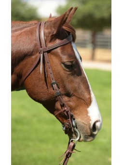 Work Tack Slim Indian Headstall