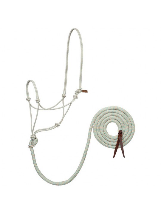 EcoLuxe™ Rope Halter with 10' Lead melone cantaloupe