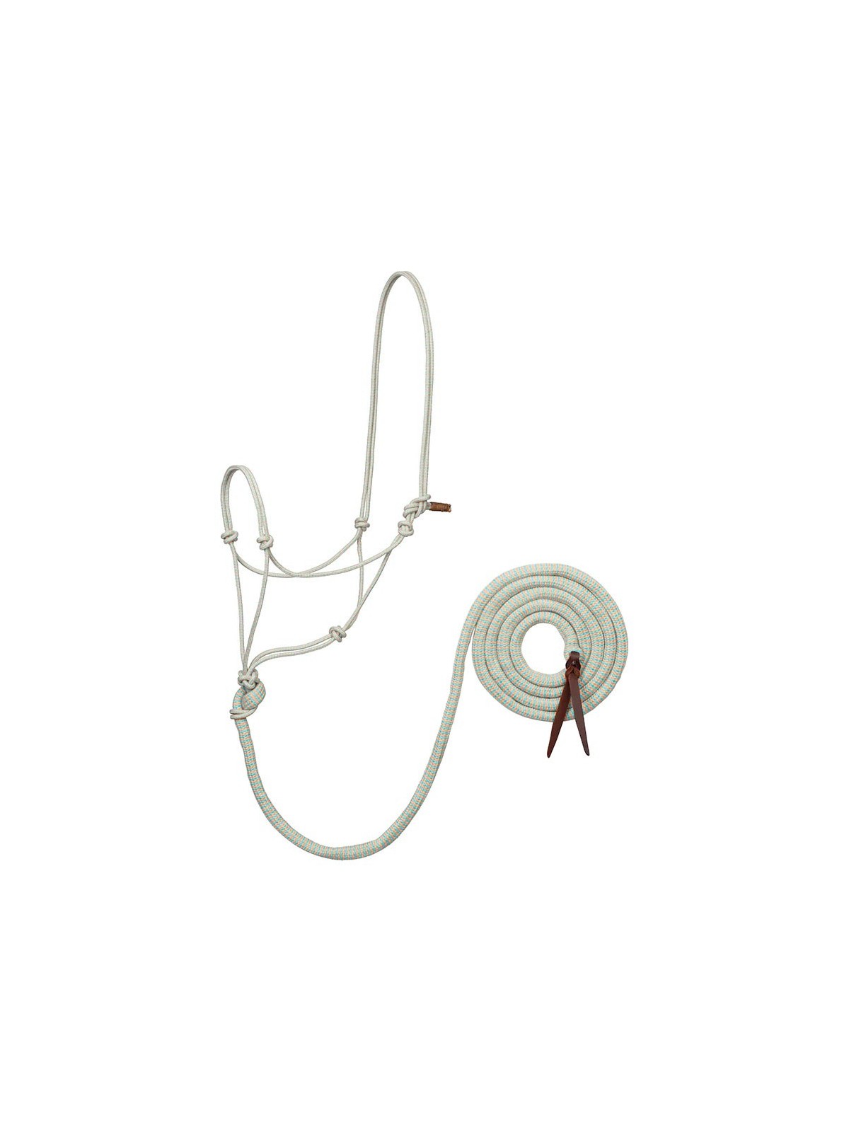 EcoLuxe™ Rope Halter with 10' Lead melone cantaloupe