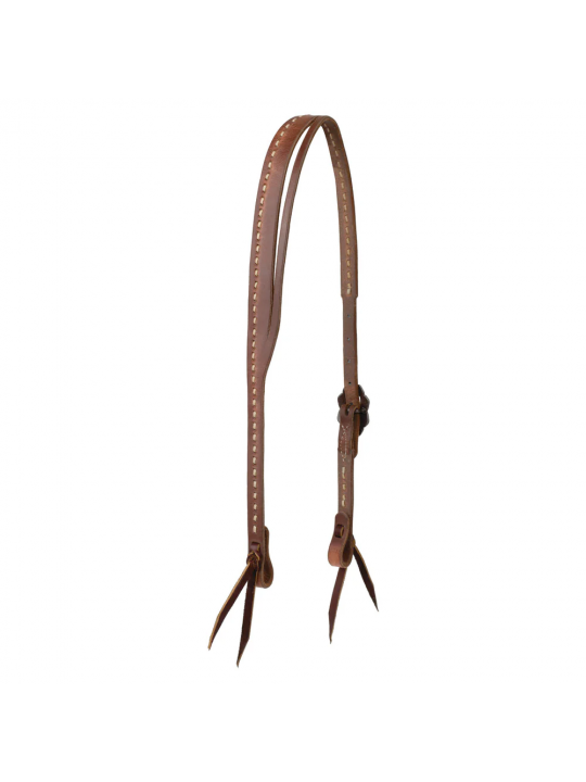 Buckstitch Split Ear Headstall, Dusk Collection